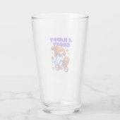 Halloween Boo Ghost Milk Tee Glass Cup Glas (Rückseite)