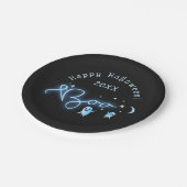 Halloween Boo Ghost Night Spuk Party Pappteller (Schrägansicht)