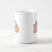 Halloween Boo Ghost Pumpkin Bats Cobweb Kaffeetasse (Mittel)