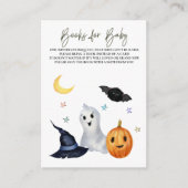 Halloween Boo Ghost Pumpkin Books for Baby Begleitkarte (Vorderseite)