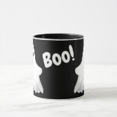 Halloween Boo Ghost-Tasse Tasse (Zentrum)