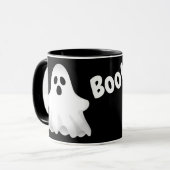 Halloween Boo Ghost-Tasse Tasse (Vorderseite Links)
