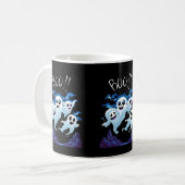 Halloween Boo Ghosts Kaffeetasse (Vorderseite Links)