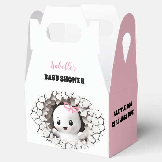 Halloween Boo Girl Baby Showbox Geschenkschachtel (Geöffnet)