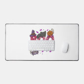 Halloween Boo Halloween-Kostüm Schreibtischunterlage (Tastatur & Maus)