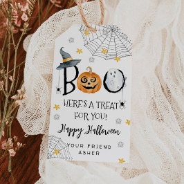 Halloween Boo Hier ist ein Leckerli für dich Etike Geschenkanhänger