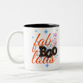 Halloween Boo Hocus Pocus Sanderson Sisters Fall Zweifarbige Tasse (Links)