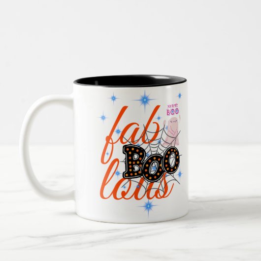Halloween Boo Hocus Pocus Sanderson Sisters Fall Zweifarbige Tasse (Links)
