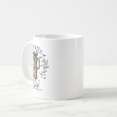 Halloween Boo Jee Gigi Hand Skeleton Funny Spooky Kaffeetasse (Vorderseite Links)