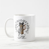 Halloween Boo Jee Gigi Hand Skeleton Funny Spooky Kaffeetasse (Links)