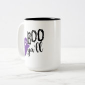 Halloween Boo Kaffeetasse (Vorderseite Links)