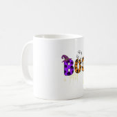 Halloween Boo Kaffeetasse (Vorderseite Links)