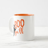 Halloween Boo Kaffeetasse (Vorderseite Links)