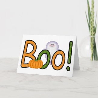 Halloween BOO! Karte