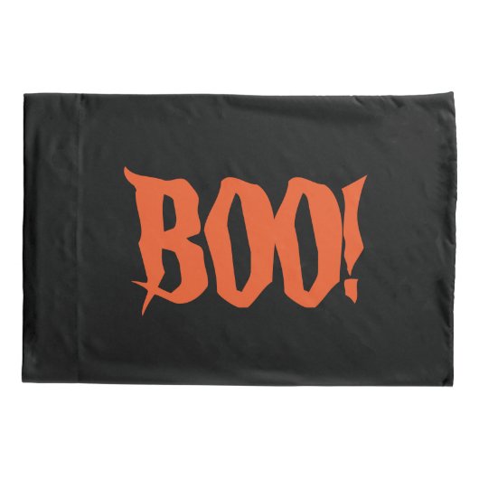 Halloween BOO! Kissenbezug (Rückseite)