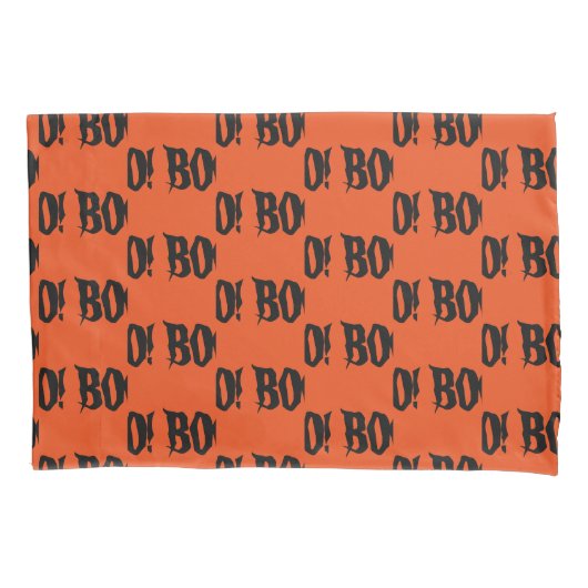 Halloween BOO! Kissenbezug (Vorderseite)