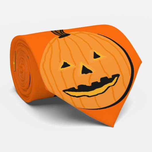 halloween boo Krawatte (Gerollt)