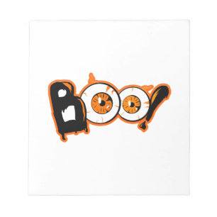 Halloween BOO! l Halloween 2021 Global Halloween Notizblock