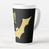Halloween BOO Latte Tasse von Poet Adiela Akoo (Rechte Ecke)