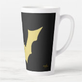 Halloween BOO Latte Tasse von Poet Adiela Akoo (Rechts)