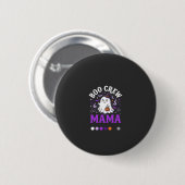 Halloween Boo Mama Magie Button (Vorne & Hinten)