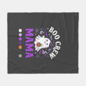 Halloween Boo Mama Magie Fleecedecke (Vorderseite (Horizontal))
