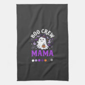 Halloween Boo Mama Magie Geschirrtuch (Vertikal)