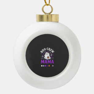 Halloween Boo Mama Magie Keramik Kugel-Ornament