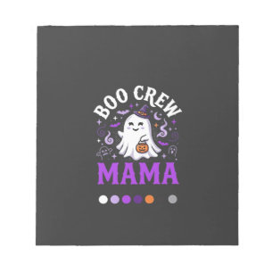 Halloween Boo Mama Magie Notizblock