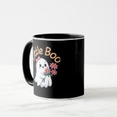 Halloween Boo Niedlich Family Tasse (Vorderseite Links)