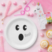 Halloween Boo Party Niedlich Ghost Face Pappteller (Party)