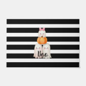 Halloween "Boo" Pumpkin Fußmatte (Vorderseite)