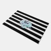 Halloween "Boo" Pumpkin Fußmatte (Schrägansicht)