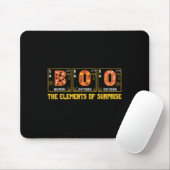 Halloween Boo School Chemistry Nerd Physik Pumpki Mousepad (Mit Mouse)