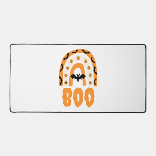 Halloween Boo Schreibtischunterlage (Vorderseite)