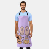 Halloween Boo Schürze (Getragen)