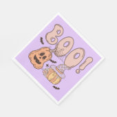 Halloween Boo Serviette (Ecke)
