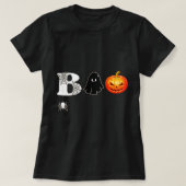 Halloween Boo Shirt, Spooky Boo, Creepy Shirt (Design vorne)