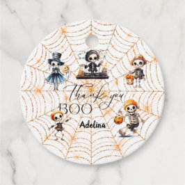 Halloween Boo Spooky Skeletons Kostümdusche Geschenkanhänger