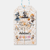 Halloween Boo Spooky Skeletons Kostümdusche Geschenkanhänger (Vorderseite)