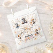 Halloween Boo Spooky Skeletons Kostümdusche Geschenktütchen (Ausgeschnitten)