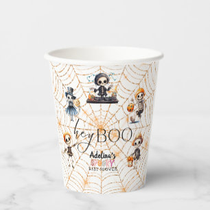 Halloween Boo Spooky Skeletons Kostümdusche Pappbecher