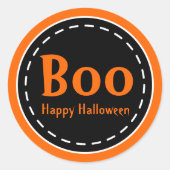 Halloween Boo Stickers (Vorderseite)