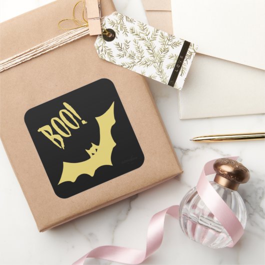 Halloween Boo Stickers von Poet Adiela Akoo (Schenken)