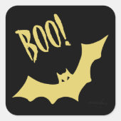 Halloween Boo Stickers von Poet Adiela Akoo (Vorderseite)