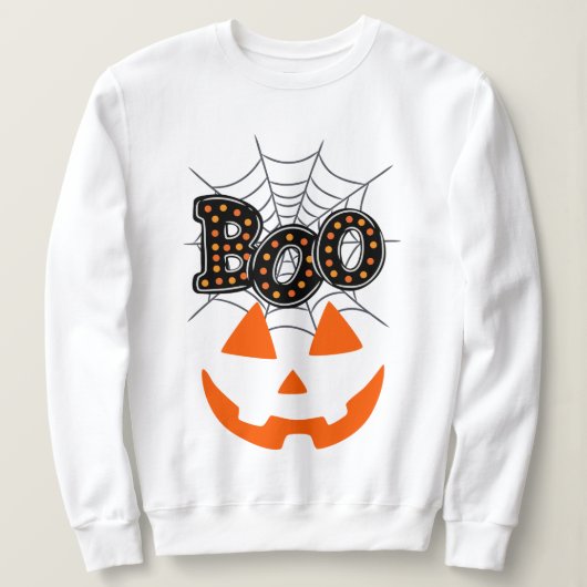 Halloween Boo Sweatshirt (Design vorne)