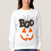 Halloween Boo Sweatshirt (Vorderseite)