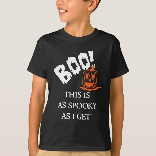 Halloween Boo! T-Shirt (Vorderseite)