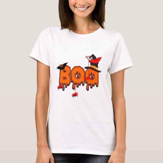 HALLOWEEN Boo             T-Shirt (Vorderseite)
