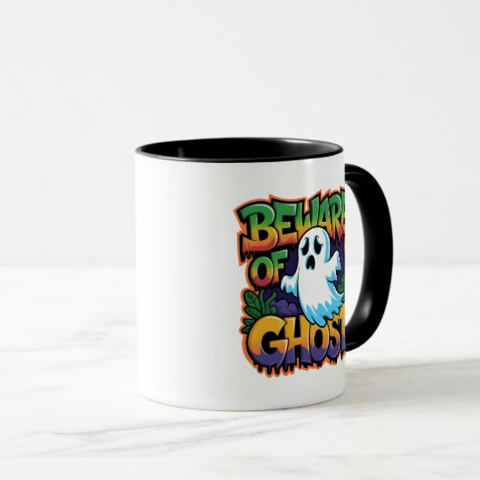 Halloween Boo Tasse (VorderseiteRechts)